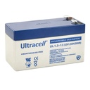 Batería 12v 1.3ah Plomo Sellado Agm Ul1.3-12