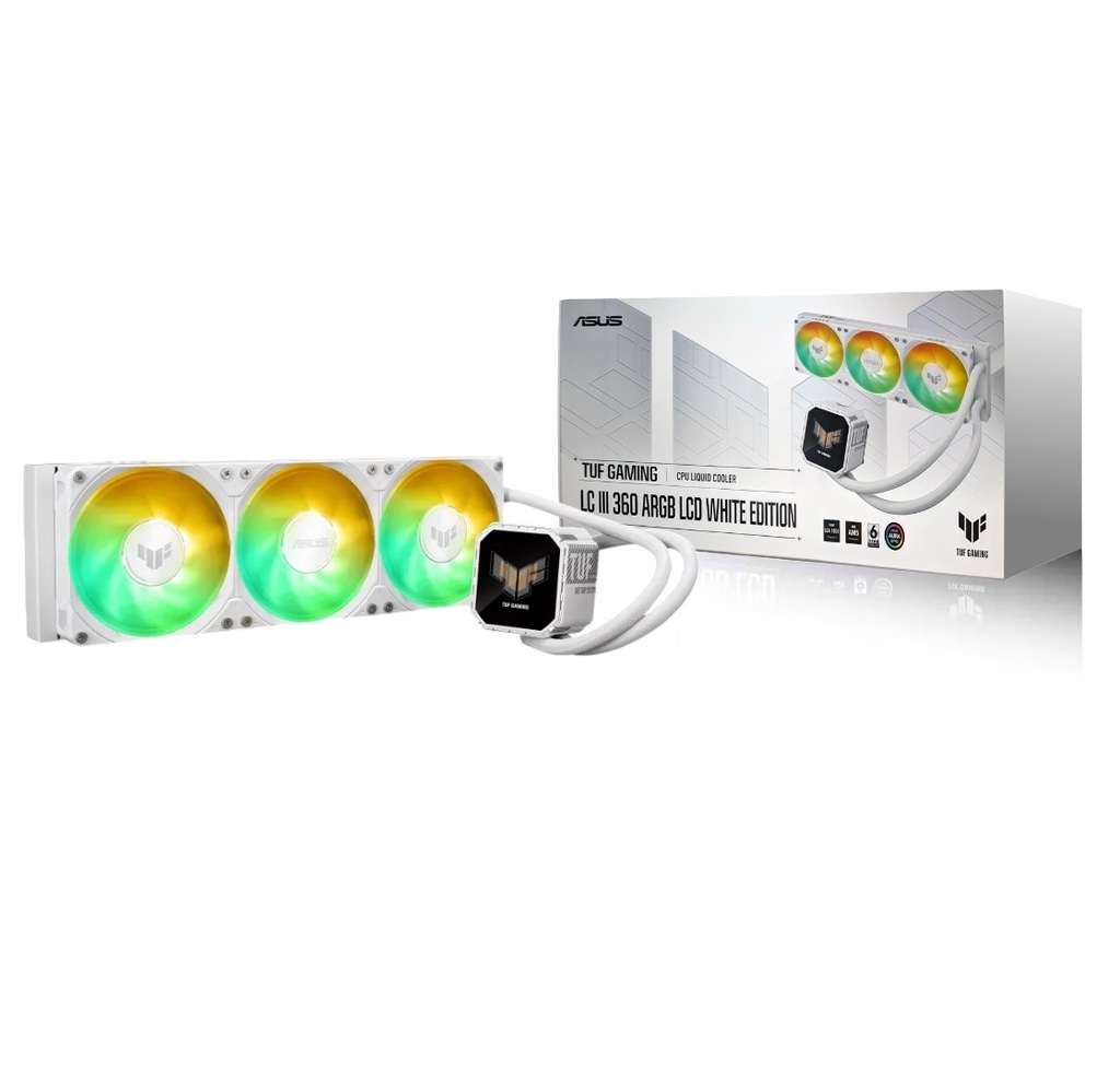 LC III 360 ARGB LCD WHT