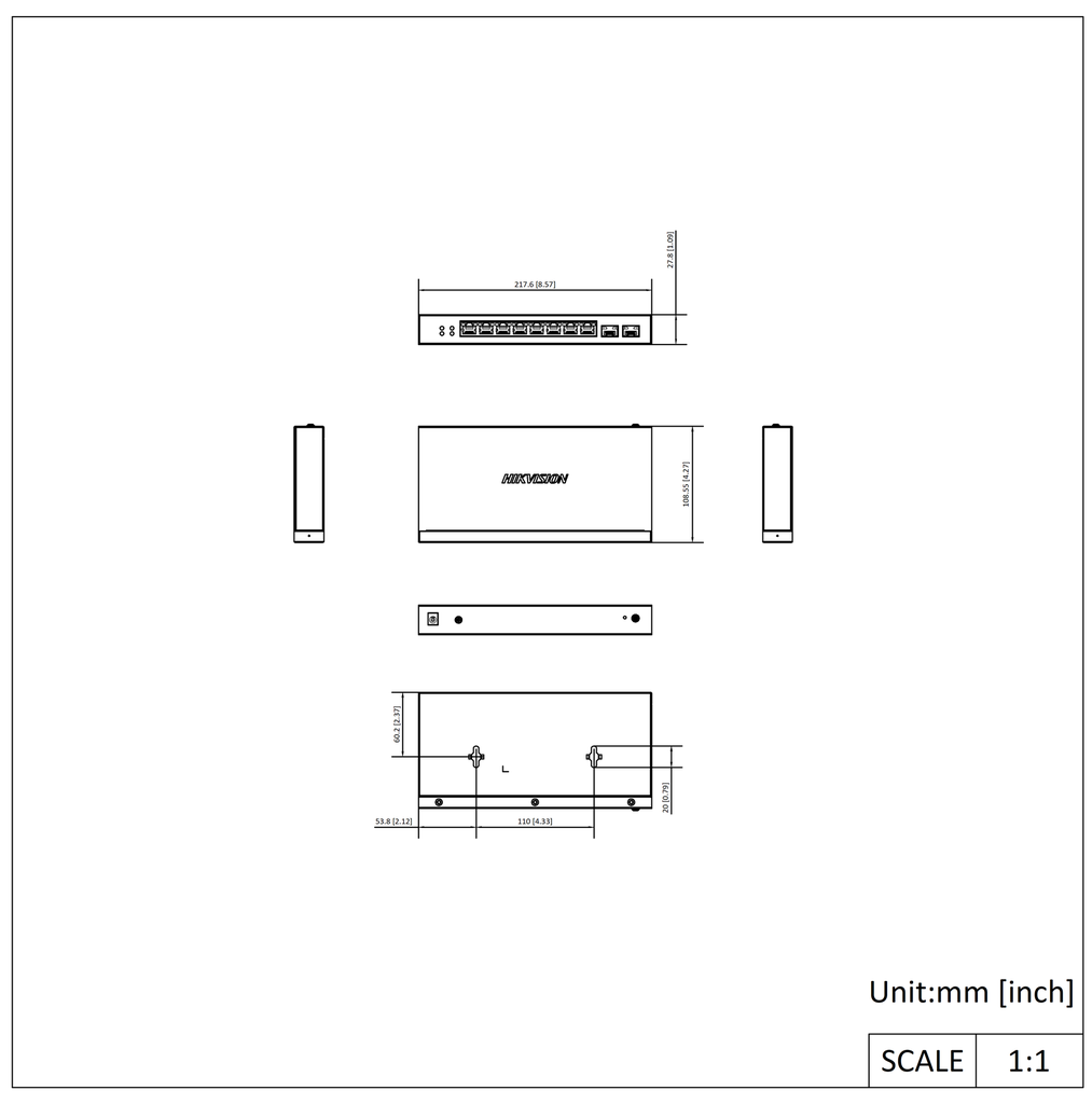 DS-3E1510P-SI-8P2F - foto 15