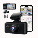 Dashcam Redtiger F17 4K Triple Canal GPS WiFi