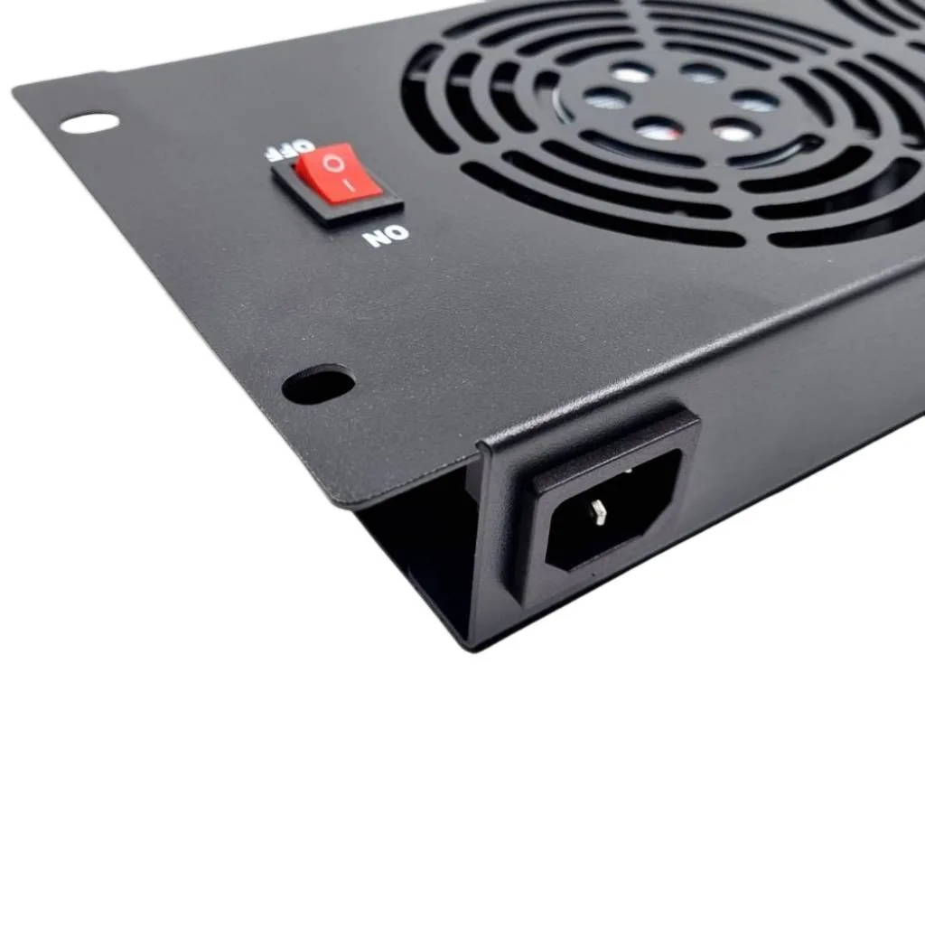 Kit De 3 Ventiladores 220V Con Llave - 19" - 3U