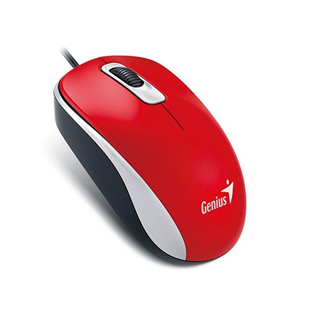 Mouse Genius DX-110 USB rojo