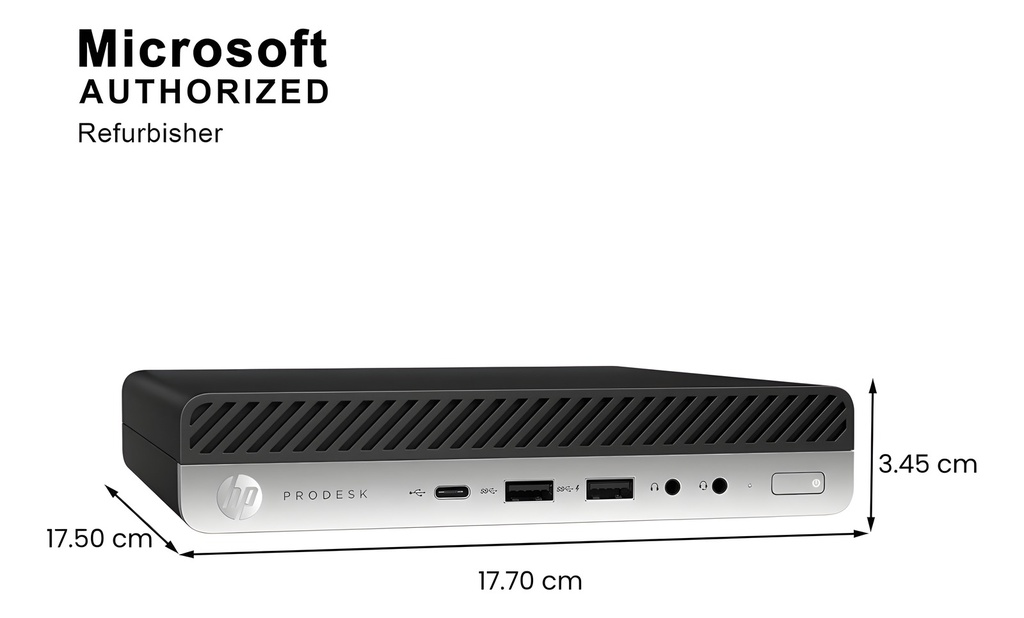 Mini Pc Hp Elitedesk 705 G5, Ryzen 3 Pro 3200