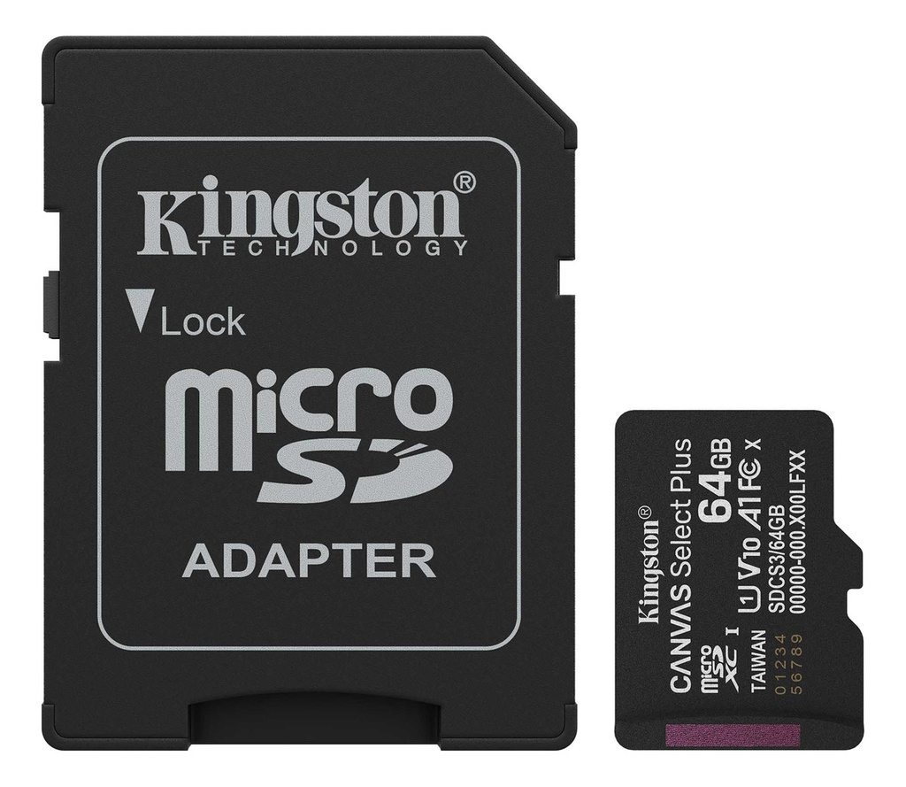 Tarjeta De Memoria Micro Sd 64gb 100mb/s