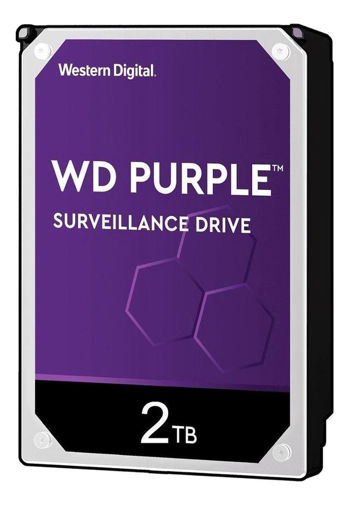 Disco Duro Interno Western Digital Wd Purple Wd20purz 2tb Púrpura