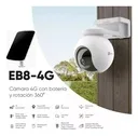 Cámara Panorámica 2k 4g Cs-eb8 + Panel Solar Ezviz