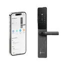 Cerradura Inteligente Biométrica Ezviz Cs-dl05 Ip65, Color N Black