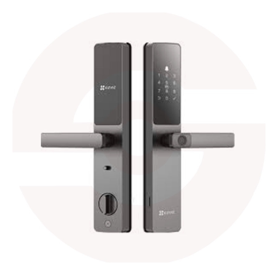 Cerradura Inteligente Biométrica Ezviz Cs-dl05 Ip65, Color N Black