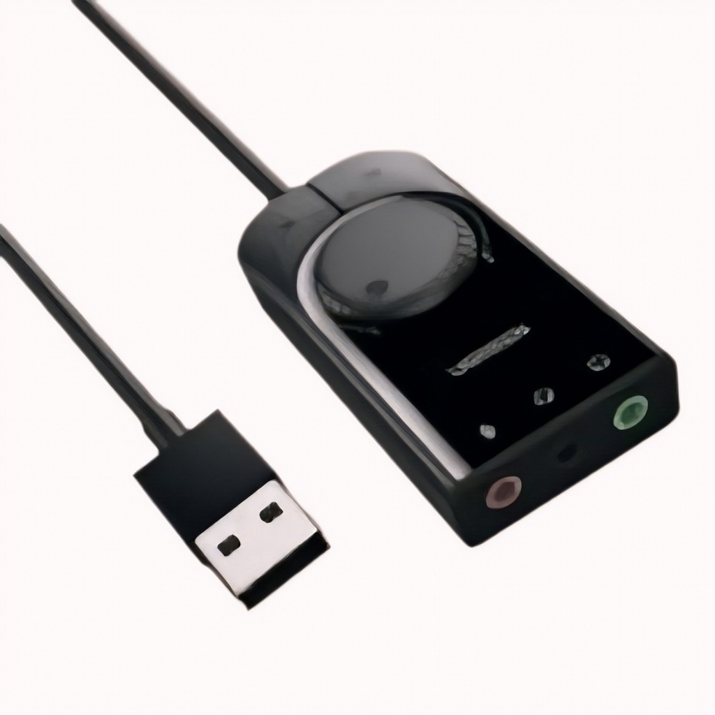 Adaptador de Sonido Ugreen USB Externo Bk