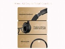 Auricular Bluetooth 5.3 SoundMate S11   Negro  NBBB0  Vention