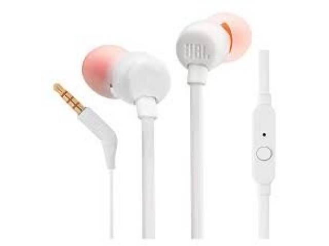 Manos Libres T110   3.5mm  Blanco JBLT110WHTAME  JBL