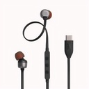 Manos Libres Tune 530C   Tipo C  Negro  JBLT530CBLKAM  JBL