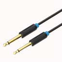 Cable de Audio TRRS a 3.5 mm   Macho/Macho / 2M / Gris  BAQHH  Vention