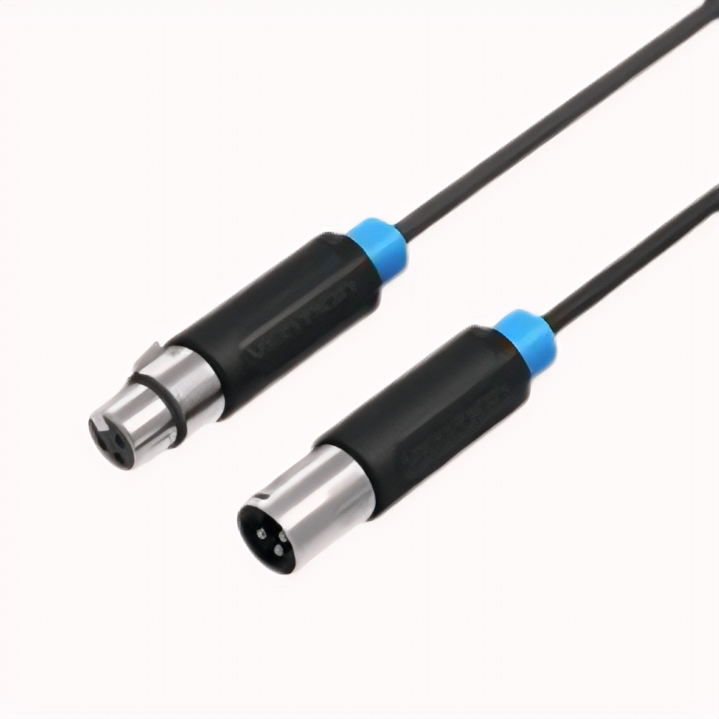 Cable de Audio TRRS a 3.5 mm   Macho/Macho / 2M / Gris  BAQHH  Vention