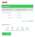 Ups Apc 1200va Estabilizador Y Protector Energia