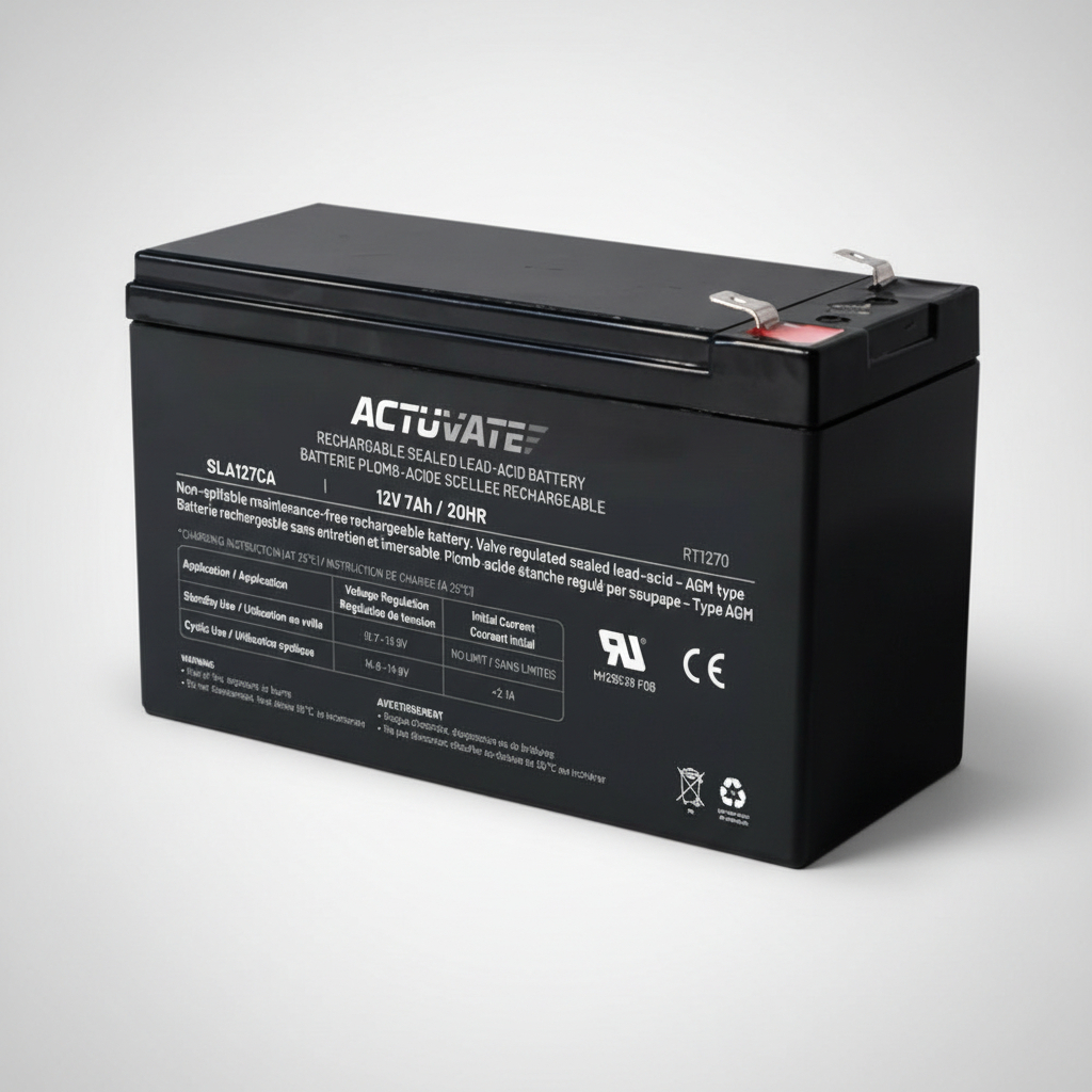 Bateria De Gel 12v 7am -agm