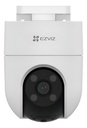 Cámara De Vigilancia 360° Wifi Ptz Ezviz H8c 4mp Seguimiento Blanco