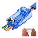 Conector Rj45 Pasante Cat5