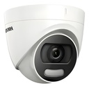 Cámara HD Analógica Torreta Exterior 2MP 3.6mm Luz Blanca 20m 0.0005Lux