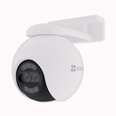 Cámara Domo IP 4K Exterior 4mm Infrarroja 30m Bidireccional WiFi