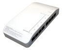 SWITCH POE 24V 6 + 2 UPLINK SIN FUENTE