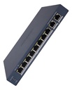 SWITCH POE ADMINISTRABLE 8 PUERTOS 1GB + 2 UPLINK 1GB
