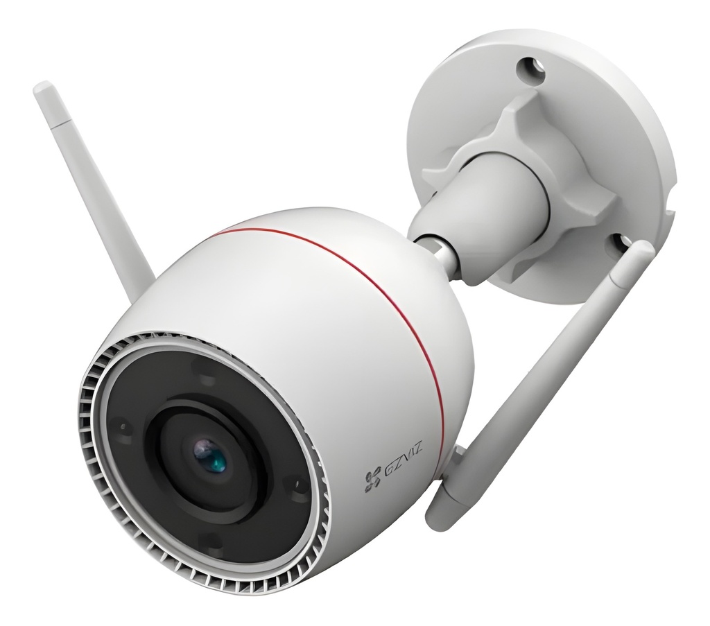 Cámara Bullet IP Exterior 1080p 4mm Infrarroja 30m Con Audio