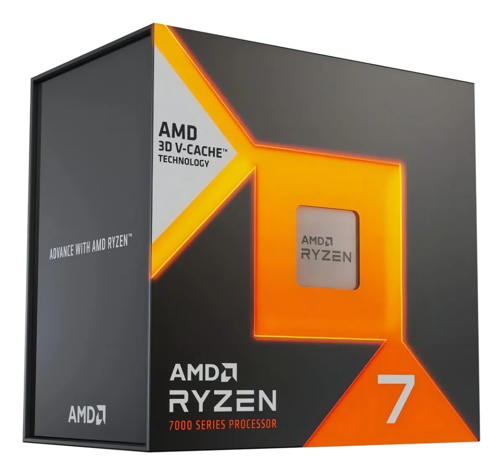 Procesador AMD Ryzen 7 7800X3D Box 5Ghz AM5