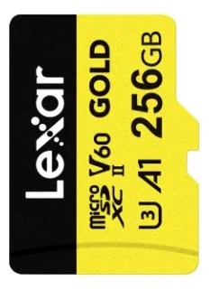 Tarjeta De Memoria microSD Lexar Pro 256GB Uhs-Ii Clase A1 V60