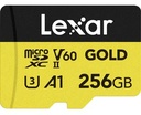 MICROSD 256GB Clase A1 V60