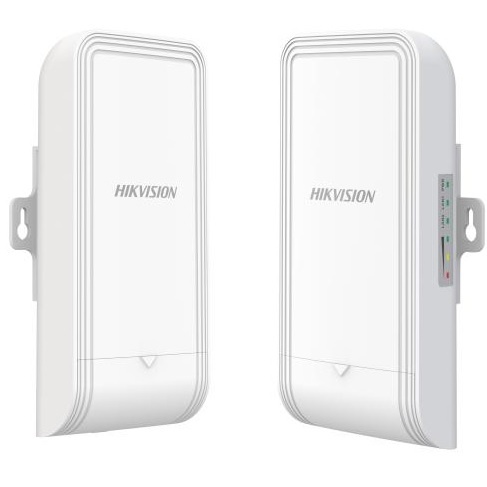 Bridge Hikvision inalambrico 5GHz exterior 3Km (kit x 2)