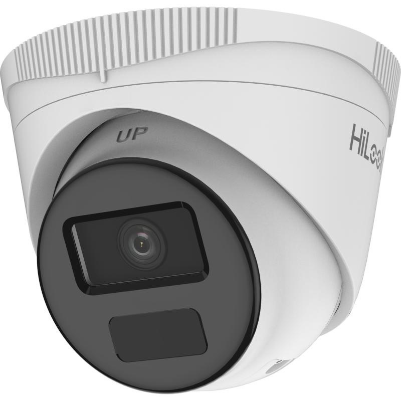 Cámara IP Mini Torreta 2MP 2.8mm PoE H.265+ IP67 HILOOK