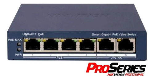 SWITCH L2 6 Puertos Gigabit