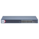 Switch Administrable 16 Puertos Gigabit Cant. Uplinks Velocidad PoE 130WW