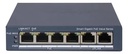 Switch L2 Administrable 6 Puertos Gigabit PoE Hikvision