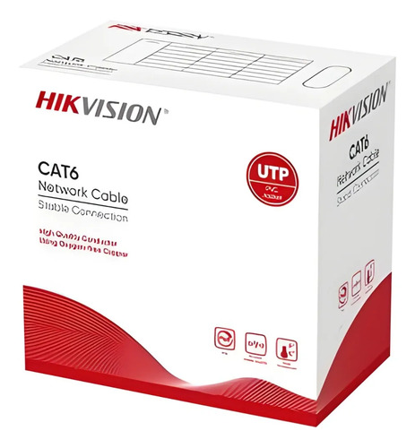 Cable Utp Cat6e 305m Gris