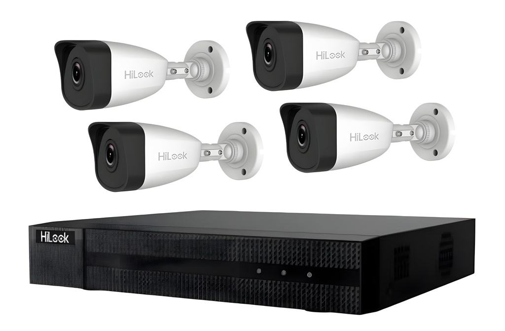 NVR HiLook NVR-104MH-D 4 Canales 4MP 40Mbps