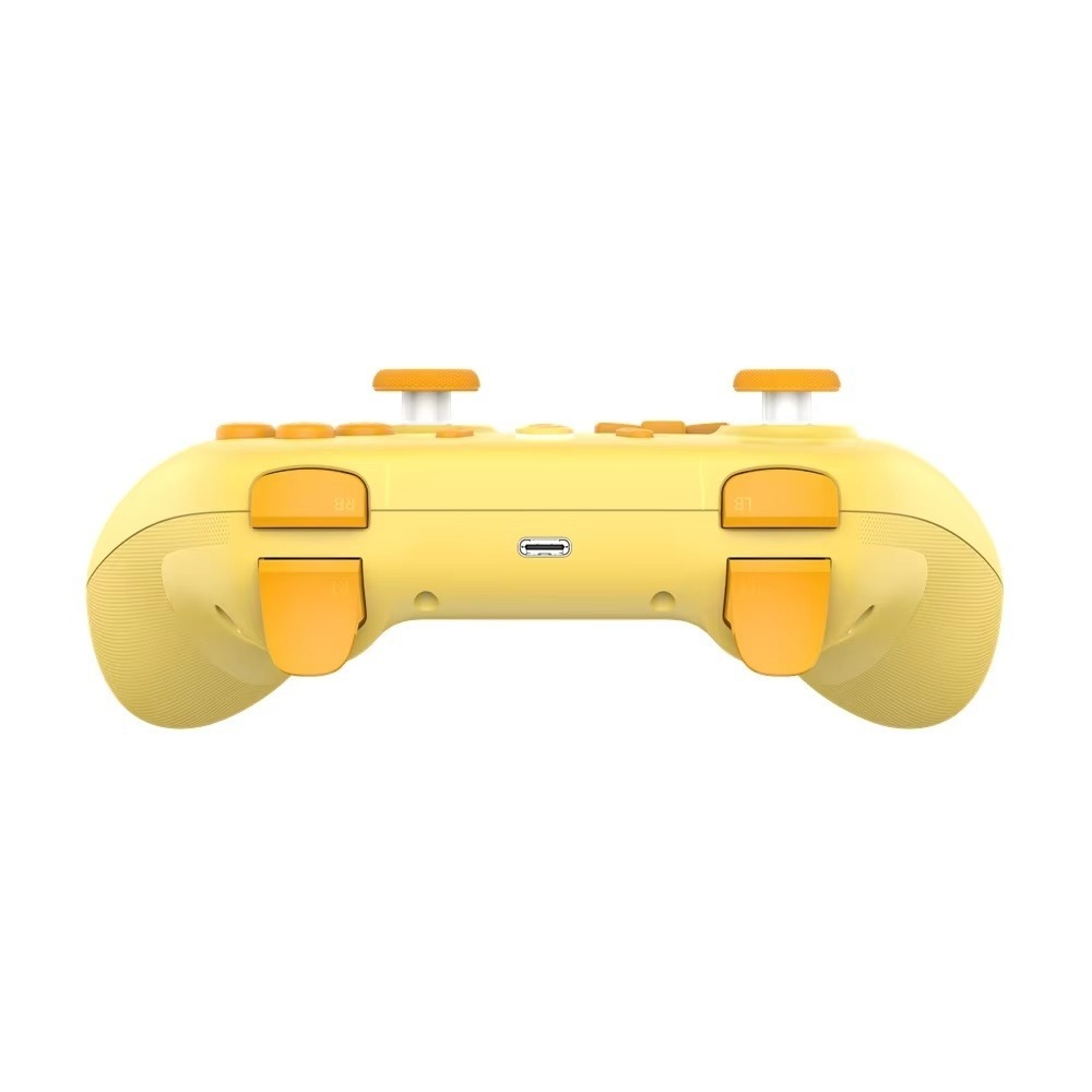 Gamepad T4 Trimodo Inalámbrico Switch/Android/iOS Hall Effect Dorado