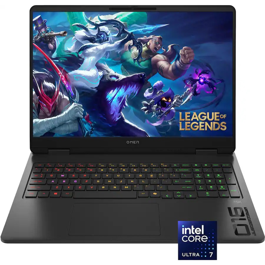 Notebook Gamer HP Core Ultra 7 255H 5.1Ghz, 16GB, 1TB SSD, 16'' WQXGA, RTX 5060 8GB
