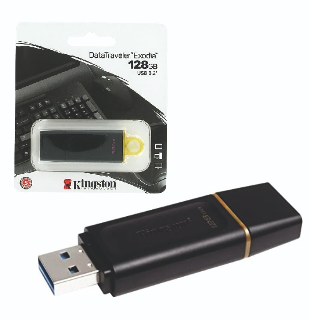 Pendrive 128GB Kingston Datatraveler Exodia