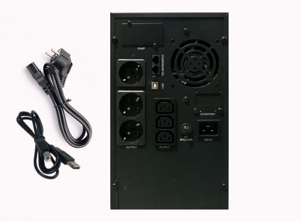 UPS Offline 3000 Va 1800 W 4 Salidas Schuko
