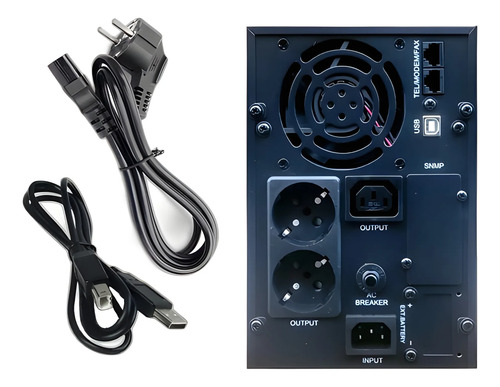 UPS Línea-Interactiva 2000VA Con Pantalla LCD