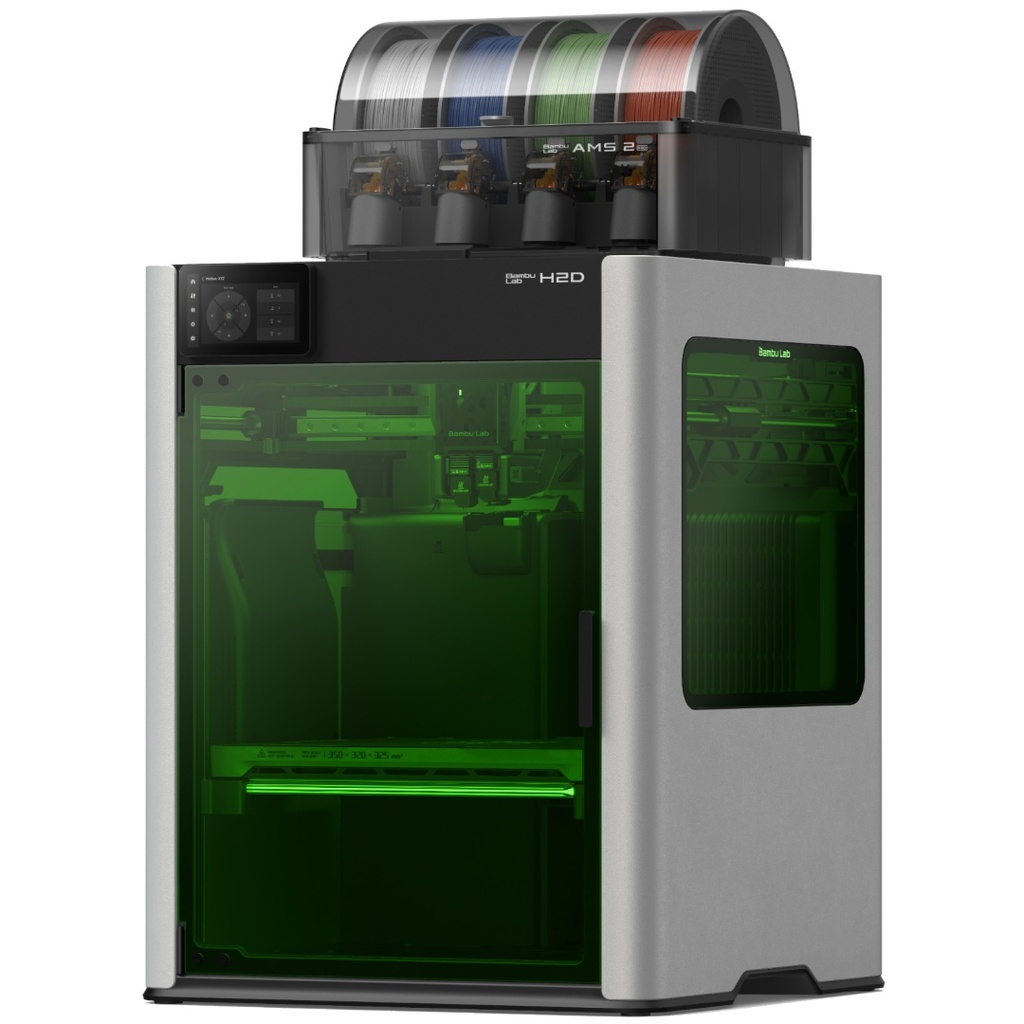 Impresora 3D Bambu Lab H2D con AMS 2 PRO