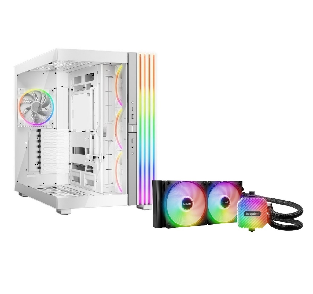 Gabinete be quiet! Light Base + Water Cooler Light Loop 240mm