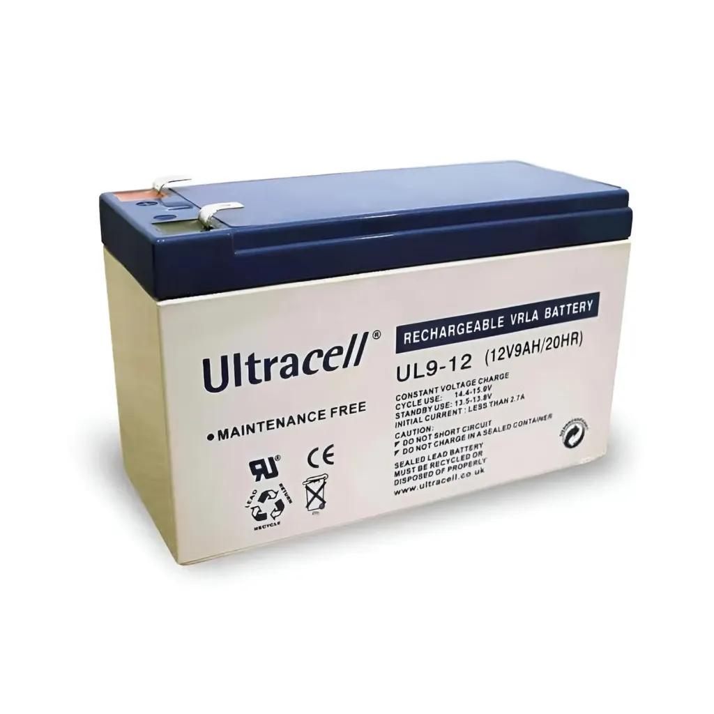 Batería AGM 12V 9Ah para UPS ULTRACELL