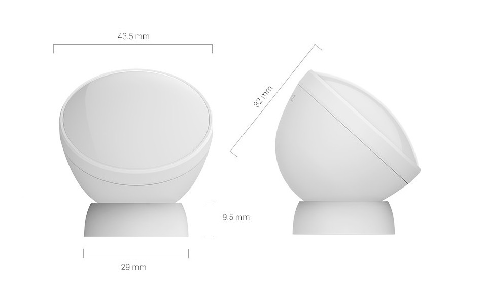 Sensor de movimiento PIR Ezviz CS-T1C