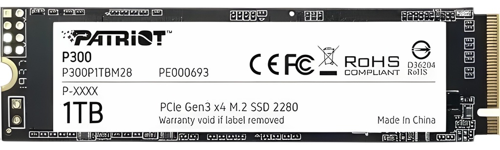 SSD NVME 1TB Pcie Gen3 2100MB/s 1650MB/s