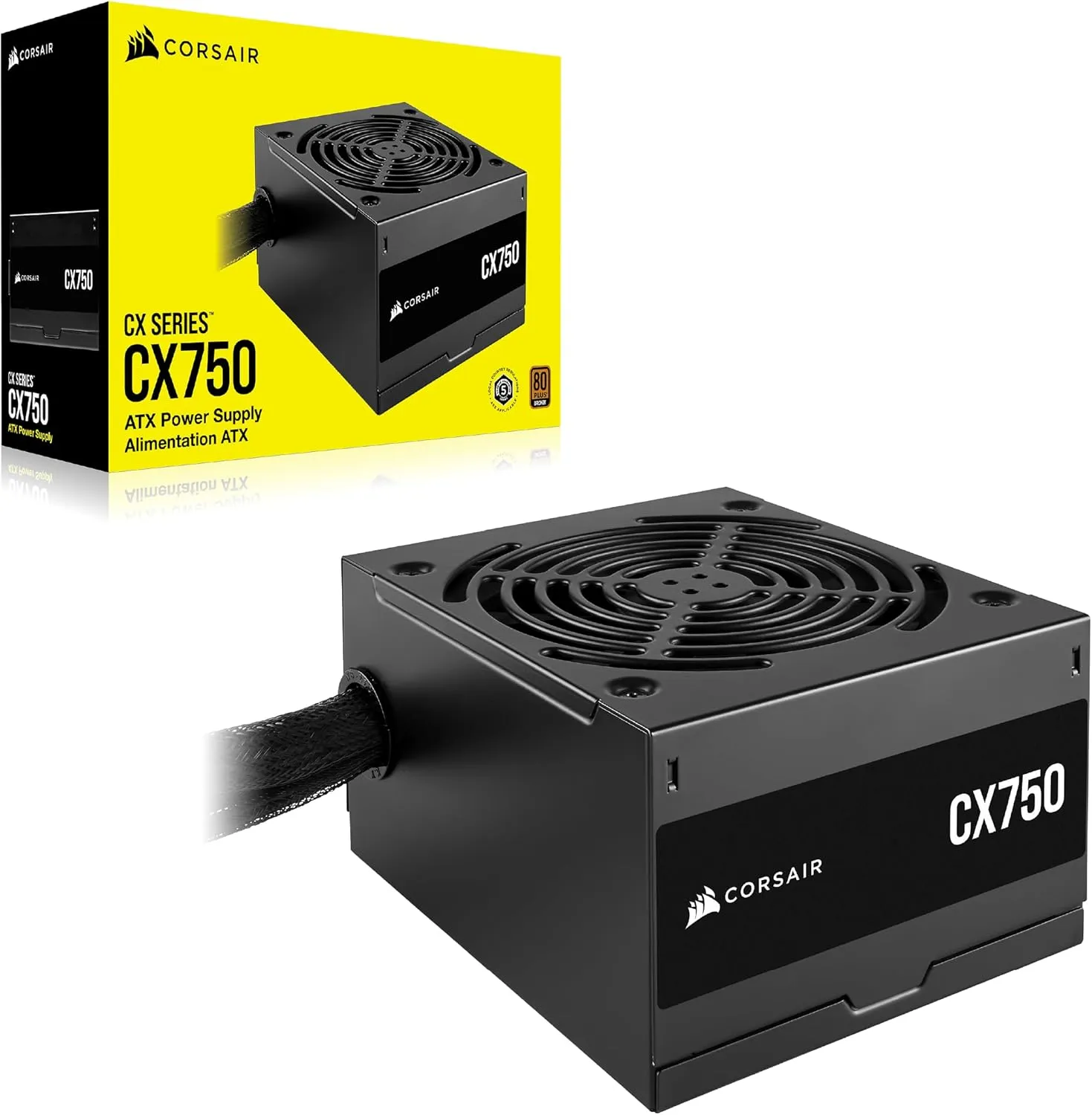 Fuente ATX 750W 80+ Bronze CORSAIR CX Series