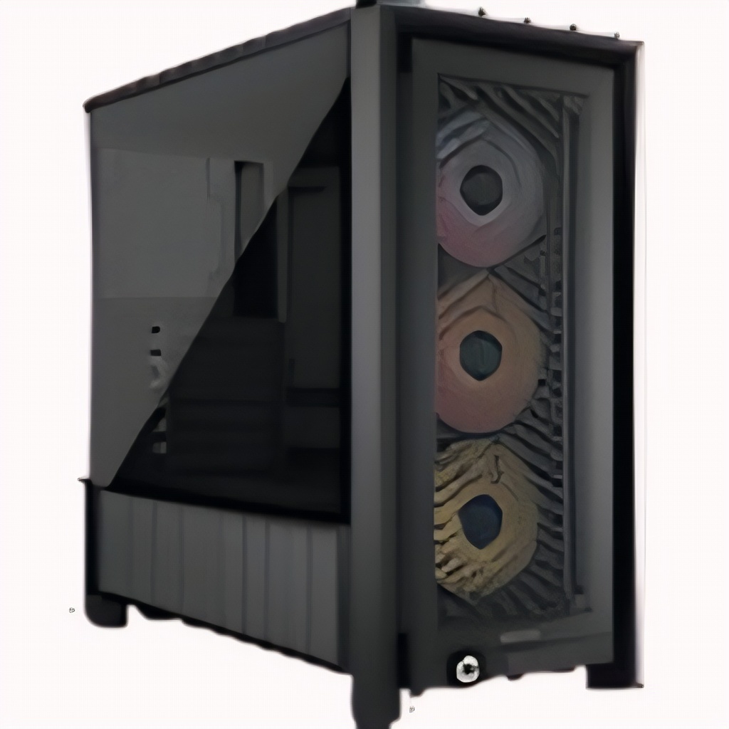 Gabinete Mid-Tower Atx Modular Frame 4000D Rs Argb Negro
