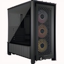 Gabinete Mid-Tower Atx Modular Frame 4000D Rs Argb Negro